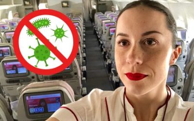 6 nejšpinavějších míst na palubě letadla